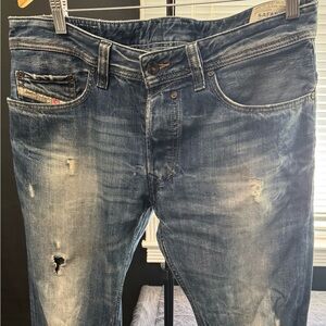 Diesel Safado Regular Slim Straight Jeans
Blue 
32 L
32 W